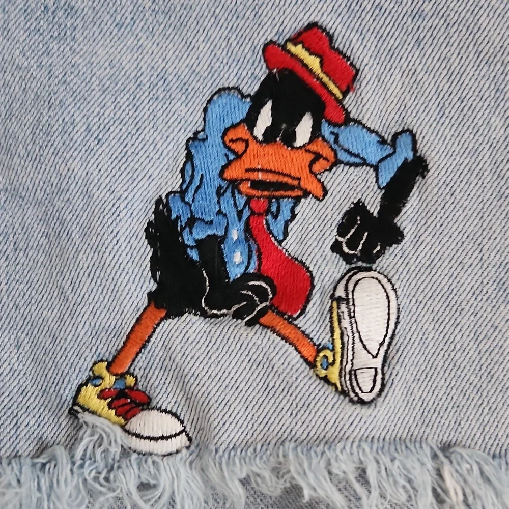 Vintage Button-Fly Jean Cut Offs - Picture 7 of 9